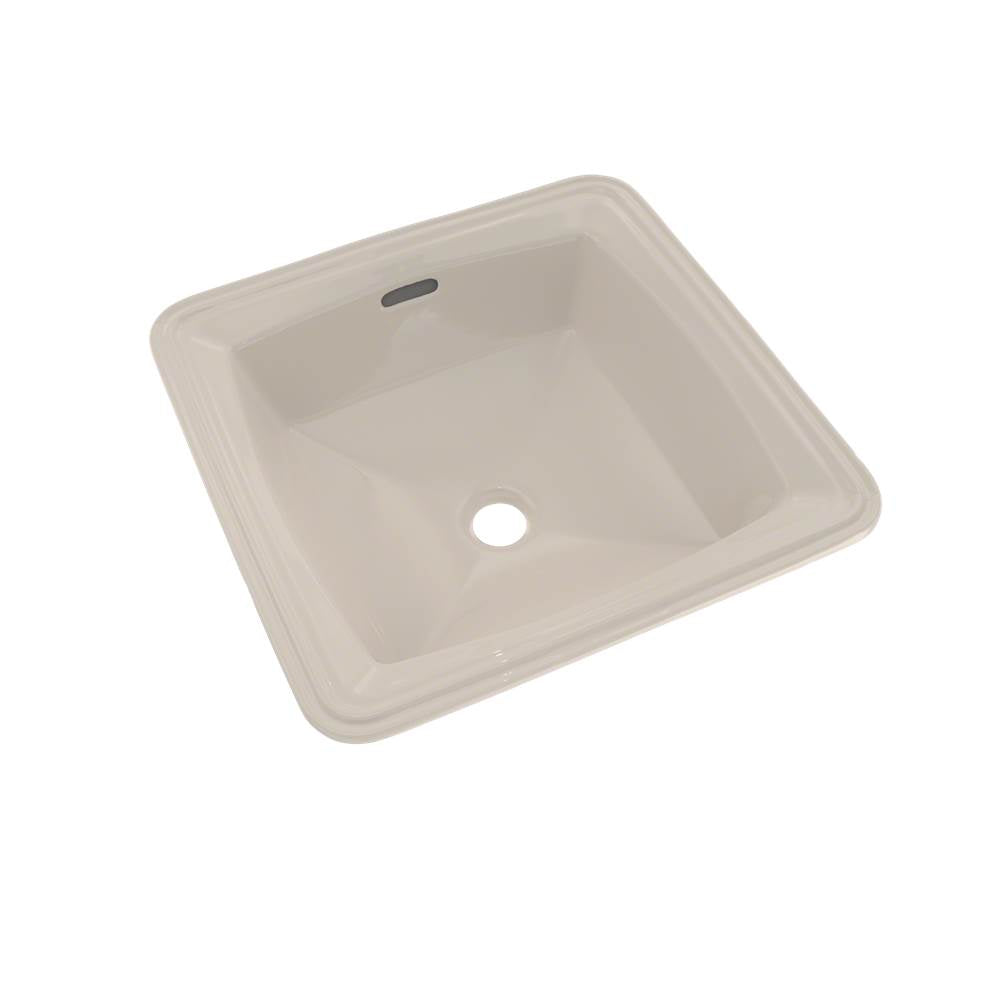 TOTO - Toto ConnellyE Square Undermount Bathroom Sink With Cefiontect, Sedona Beige - Sedona Beige