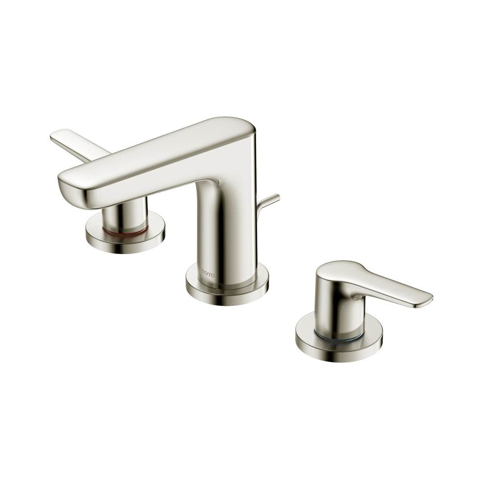 Toto Gs 1.2 Gpm Two Handle Widespread Bathroom Sink Faucet, Brushed Nickel