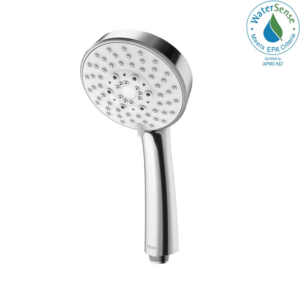 TOTO - Toto L Series 1.75 Gpm Multifunction 4 Inch Modern Round Handshower, Polished Chrome - Polished Chrome