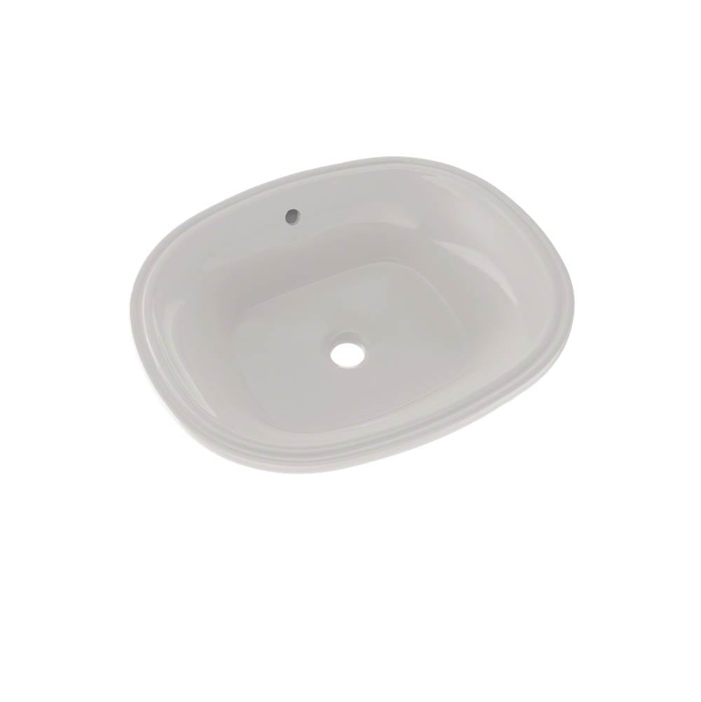 TOTO - Toto MarisE 17-5/8'' X 14-9/16'' Oval Undermount Bathroom Sink With Cefiontect, Colonial White - Colonial White
