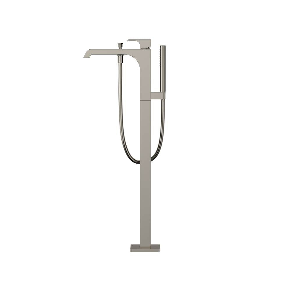 Toto Gc Single-Handle Free Standing Tub Filler With Handshower, Brushed Nickel