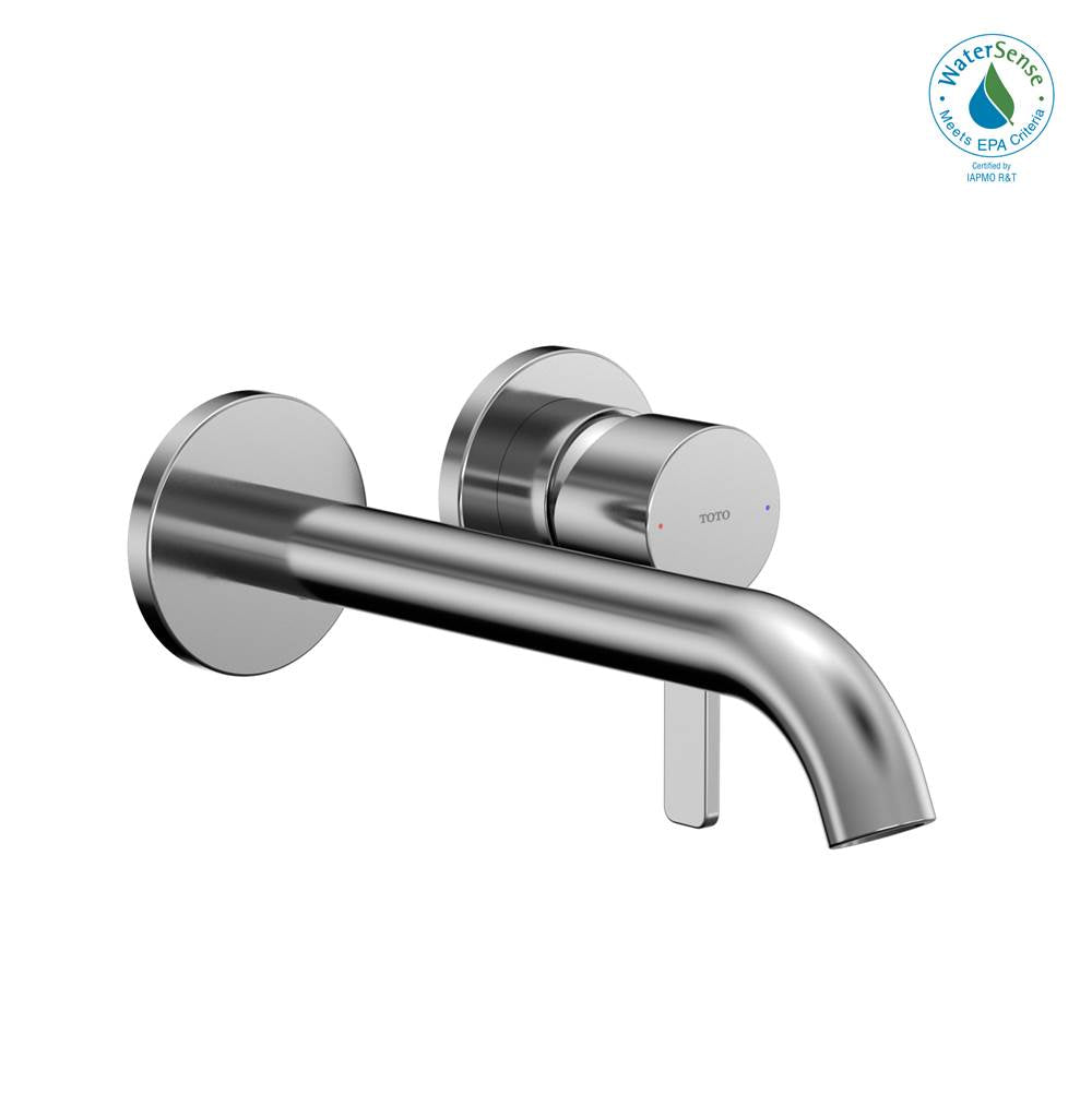 TOTO - Toto Gf 1.2 Gpm Wall-Mount Single-Handle Long Bathroom Faucet With Comfort Glide Technology, Polished Chrome - Polished Chrome