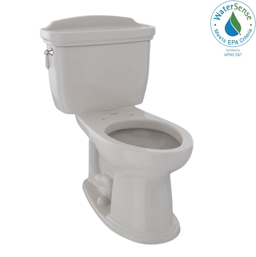TOTO - Toto Eco Dartmouth Two-Piece Elongated 1.28 Gpf Universal Height Toilet, Sedona Beige - Sedona Beige