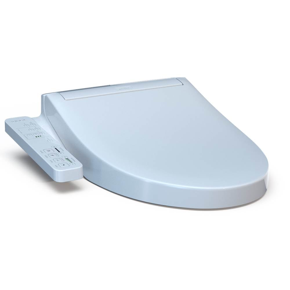 TOTO - TOTO WASHLET KC2 Electronic Bidet Toilet Seat with Heated Seat and SoftClose Lid, Elongated, Cotton White - Cotton White