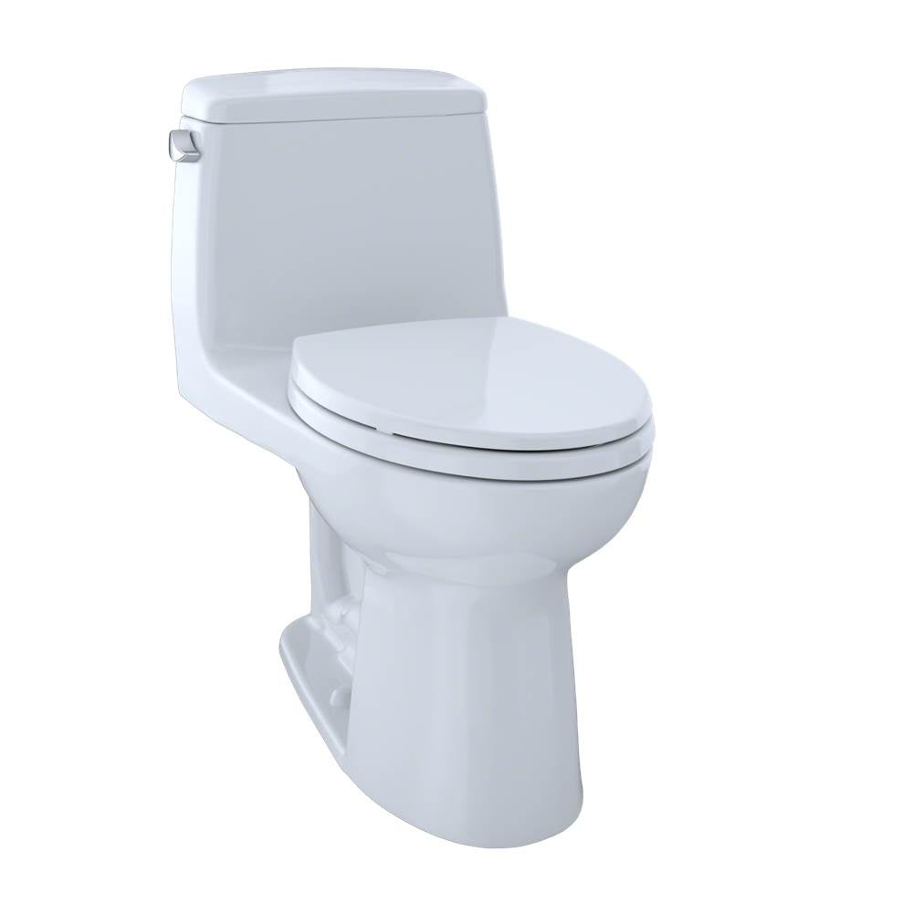 TOTO Eco UltraMax One-Piece Elongated 1.28 GPF Toilet, Cotton White