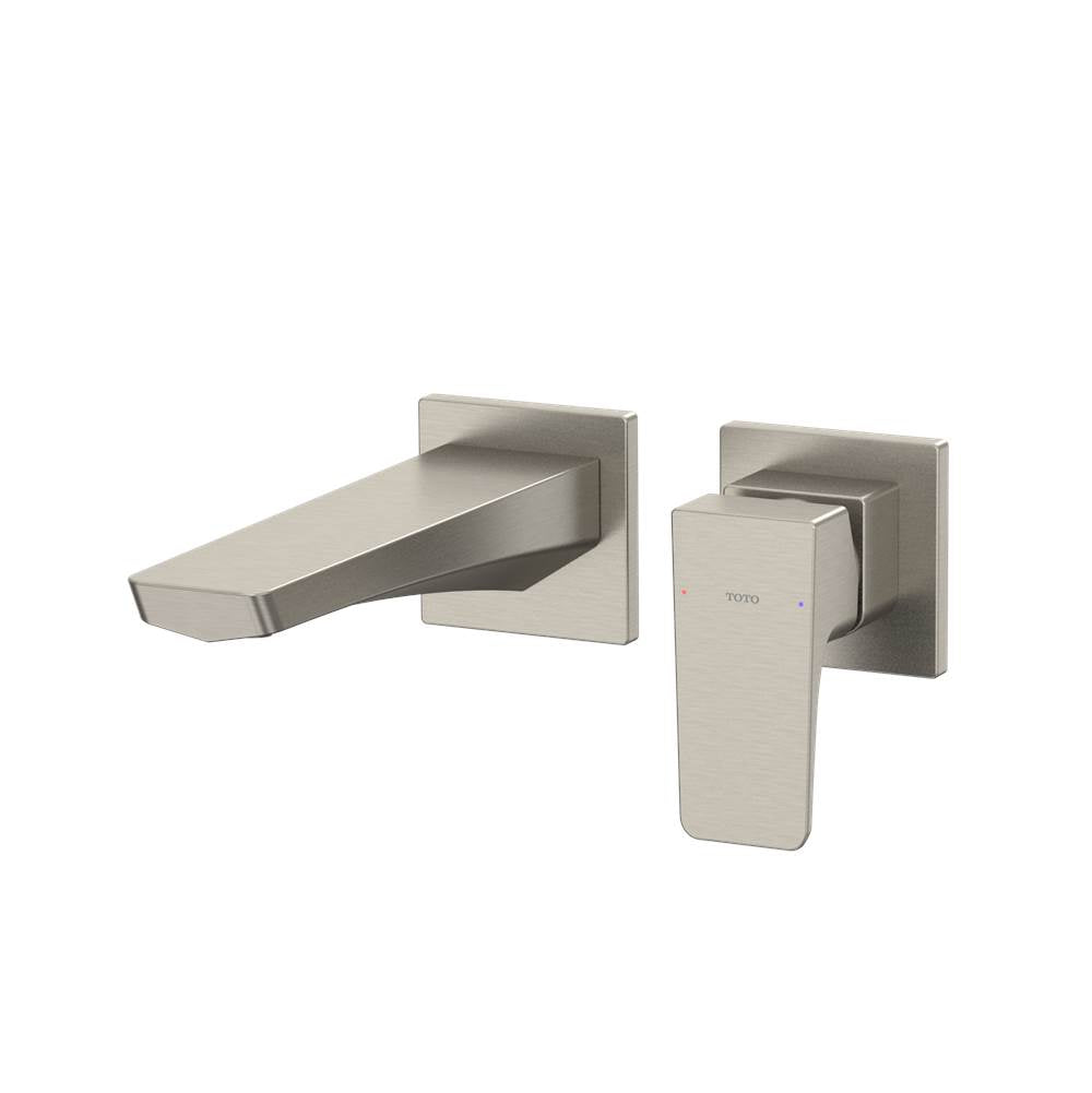 Toto Ge 1.2 Gpm Wall-Mount Single-Handle Bathroom Faucet With Comfort Glide Technology, Brushed Nickel