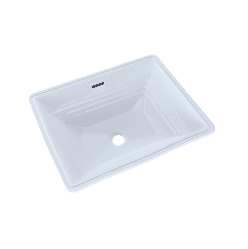 TOTO - Toto Promenade Rectangular Undermount Bathroom Sink, Cotton White - Cotton White