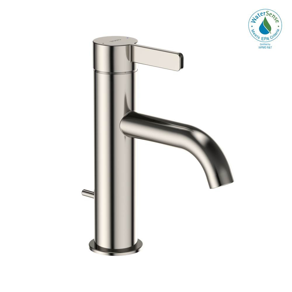 TOTO - Toto Gf Series 1.2 Gpm Single Handle Bathroom Sink Faucet With Comfort Glide Technology And Drain Assembly, Polished Nickel - Polished Nickel