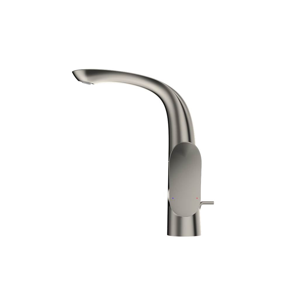 Toto Go 1.2 Gpm Single Side-Handle Bathroom Sink Faucet With Comfort Glide Technology And Drain Assembly, Brushed Nickel