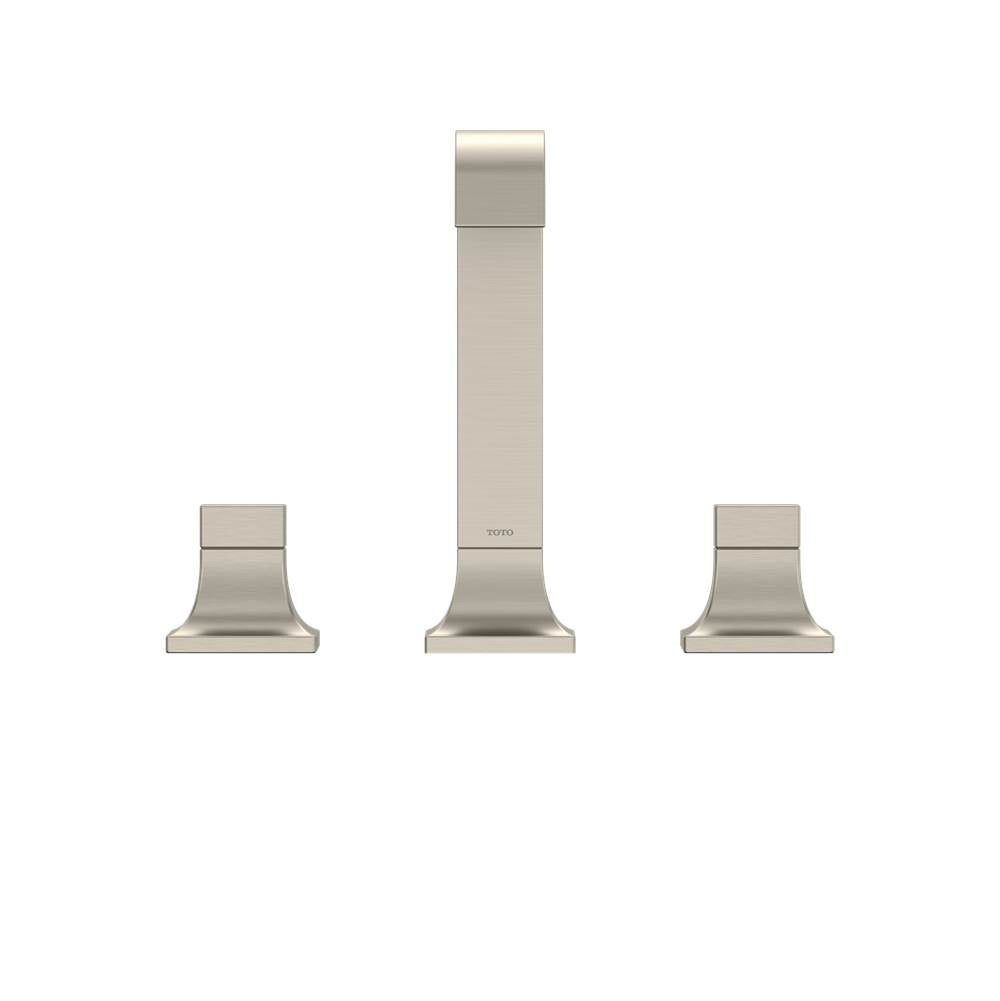 Toto Gc 1.2 Gpm Two Handle Widespread Bathroom Sink Faucet, Brushed Nickel