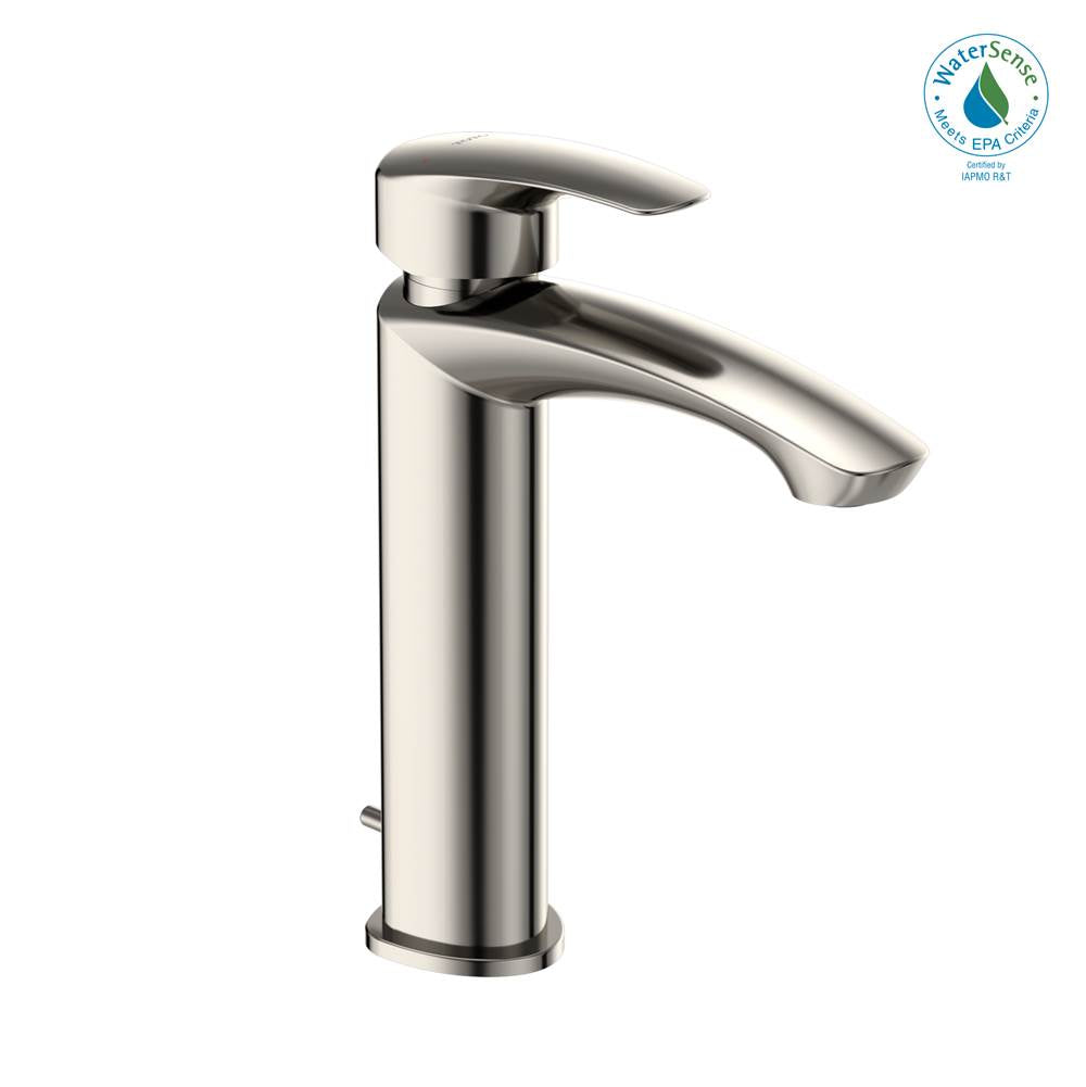 TOTO - Toto Gm 1.2 Gpm Single Handle Semi-Vessel Bathroom Sink Faucet With Comfort Glide Technology, Polished Nickel - Polished Nickel