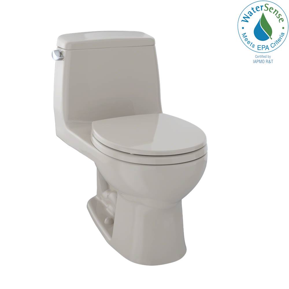 TOTO - TOTO Eco UltraMax One-Piece Round Bowl 1.28 GPF Toilet, Bone - Bone