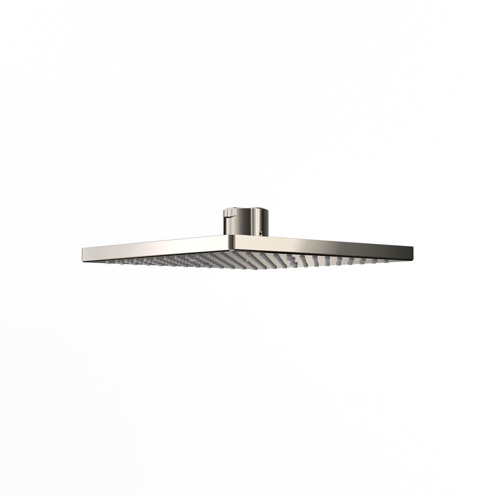 TOTO - G Series 2.5 GPM Single Spray 10 Inch Square Showerhead with COMFORT WAVE, Polished Nickel - Polished Nickel
