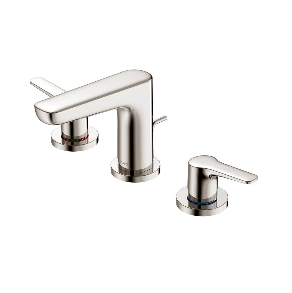 Toto Gs 1.2 Gpm Two Handle Widespread Bathroom Sink Faucet, Brushed Nickel