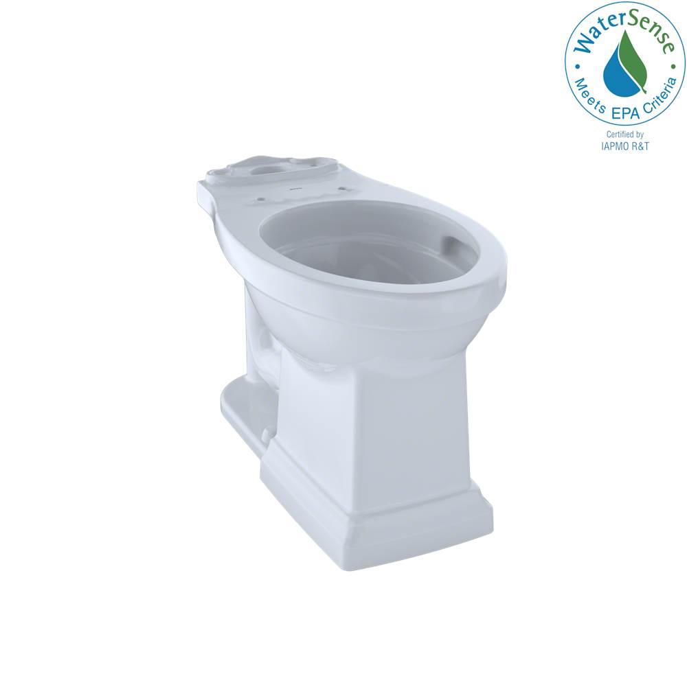 TOTO - Toto Promenade II Universal Height Toilet Bowl With Cefiontect, Cotton White - Cotton White