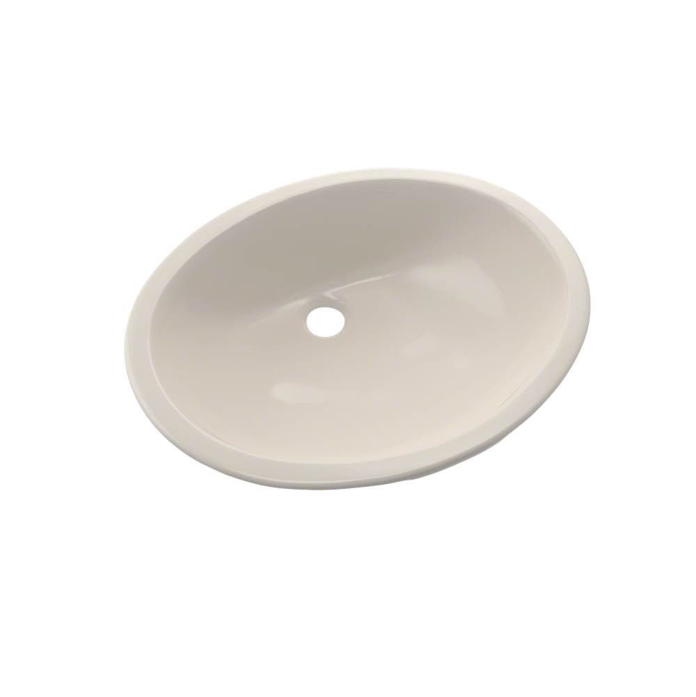 TOTO - Toto Rendezvous Oval Undermount Bathroom Sink With Cefiontect, Sedona Beige - Sedona Beige