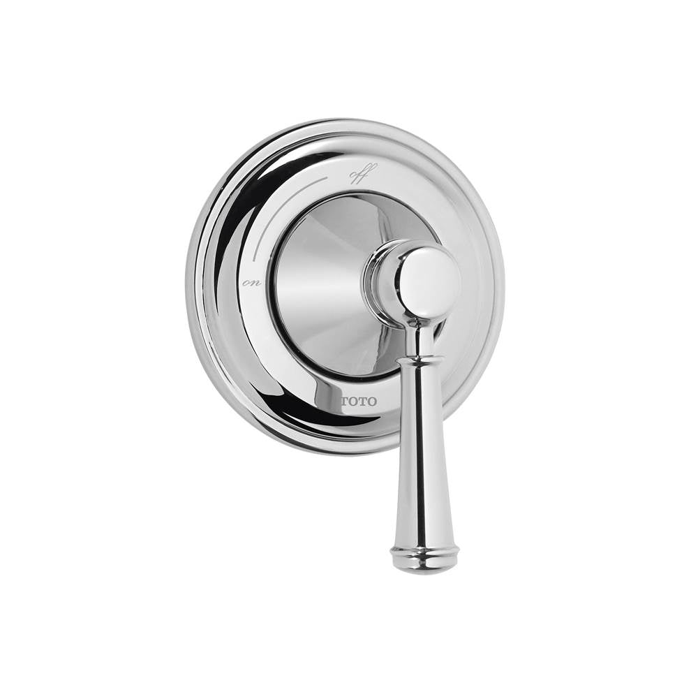 TOTO - Toto VivianE Lever Handle Volume Control Trim, Polished Chrome - Polished Chrome