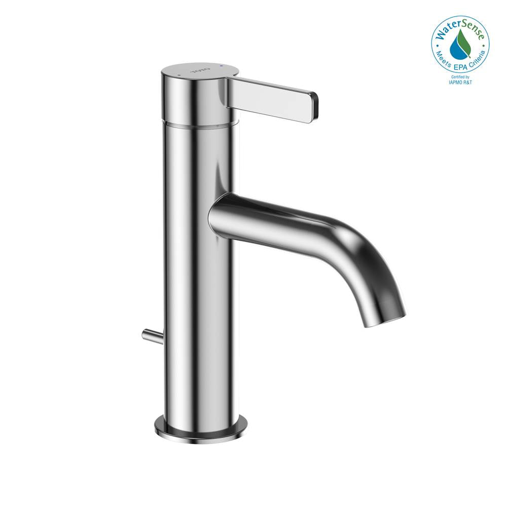 TOTO - Gf Series 1.2 Gpm Single Handle Bathroom Sink Faucet With Comfort Glide Technology And Drain Assembly, Polished Chrome - Polished Chrome