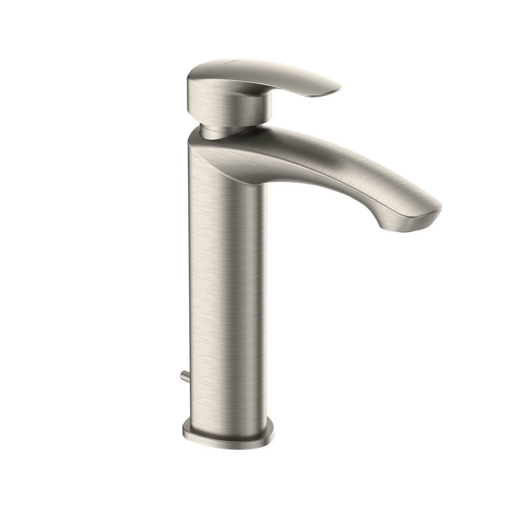 Toto Gm 1.2 Gpm Single Handle Semi-Vessel Bathroom Sink Faucet With Comfort Glide Technology, Brushed Nickel