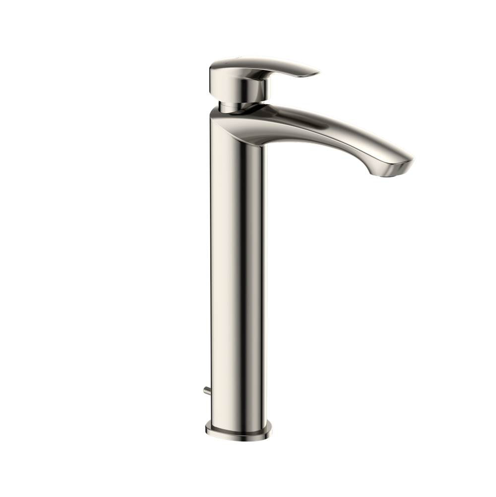 Toto Gm 1.2 Gpm Single Handle Vessel Bathroom Sink Faucet With Comfort Glide Technology, Brushed Nickel
