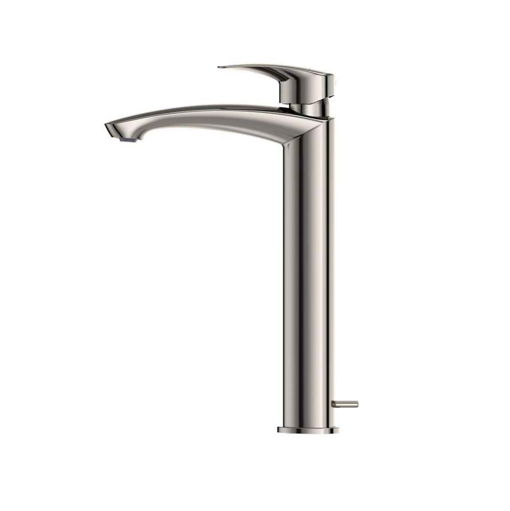 Toto Gm 1.2 Gpm Single Handle Vessel Bathroom Sink Faucet With Comfort Glide Technology, Brushed Nickel