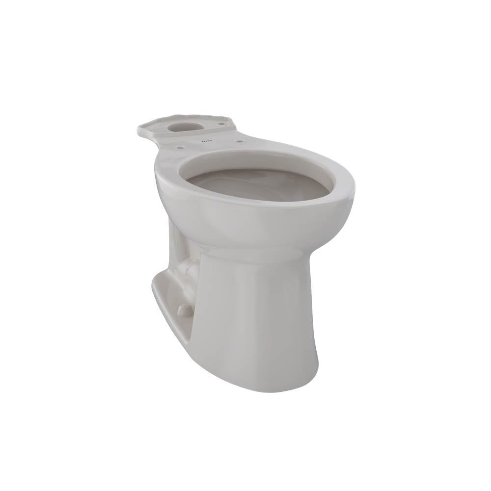 Toto EntradaE Universal Height Elongated Toilet Bowl, Cotton White