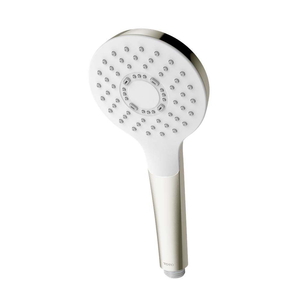 Toto G Series 1.75 Gpm Single Spray 4 Inch Round Handshower With Comfort Wave Technology, Brushed Nickel