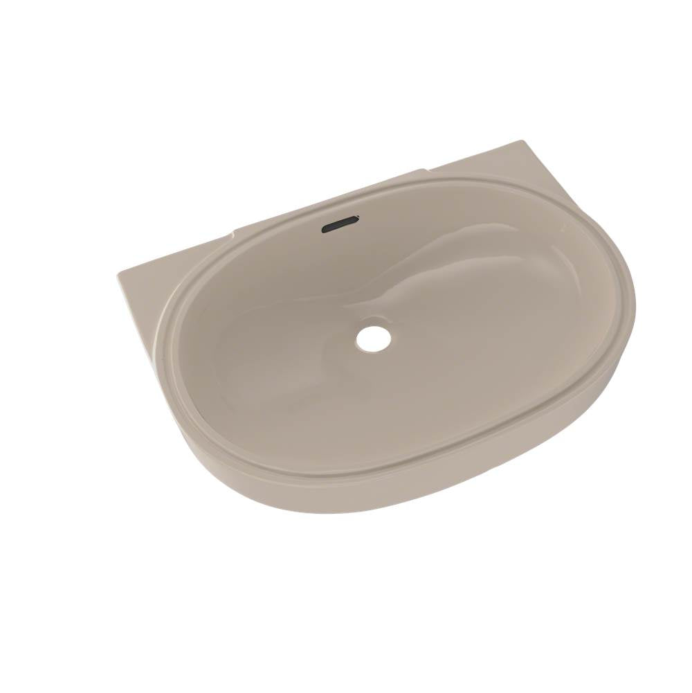 TOTO - Toto Oval 19-11/16'' X 13-3/4'' Undermount Bathroom Sink With Cefiontect, Bone - Bone
