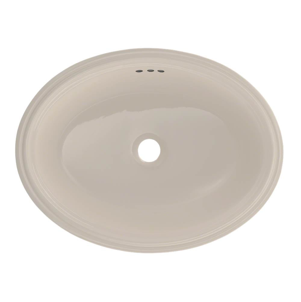 Toto Dartmouth 18-3/4'' X 13-3/4'' Oval Undermount Bathroom Sink, Cotton White