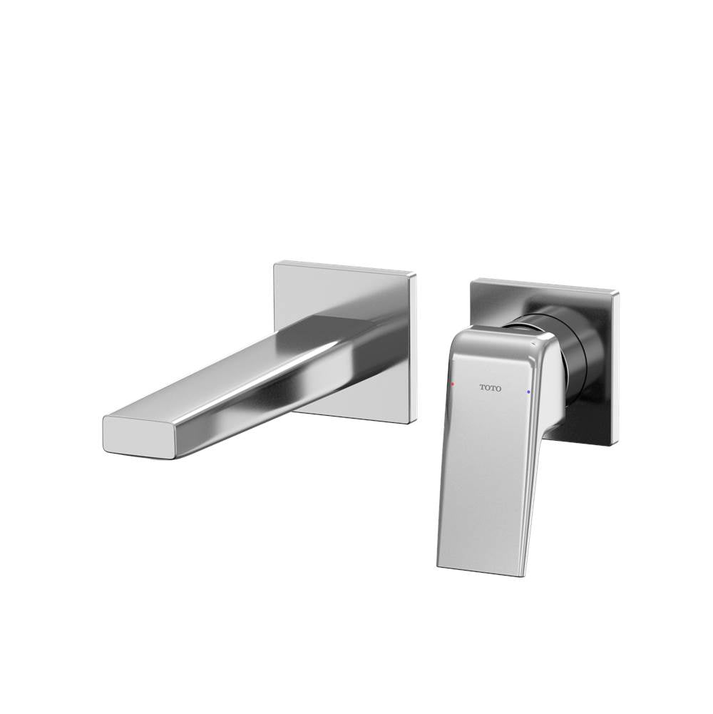 Toto Gb 1.2 Gpm Wall-Mount Single-Handle Bathroom Faucet With Comfort Glide Technology, Brushed Nickel