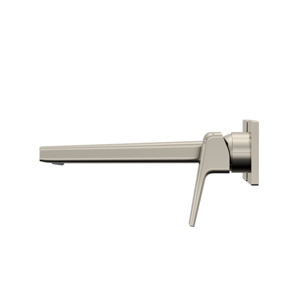 Toto Gb 1.2 Gpm Wall-Mount Single-Handle Long Bathroom Faucet With Comfort Glide Technology, Brushed Nickel