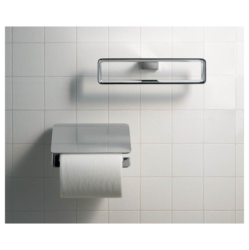 G Series Round Toilet Paper Holder, Brushed Nickel