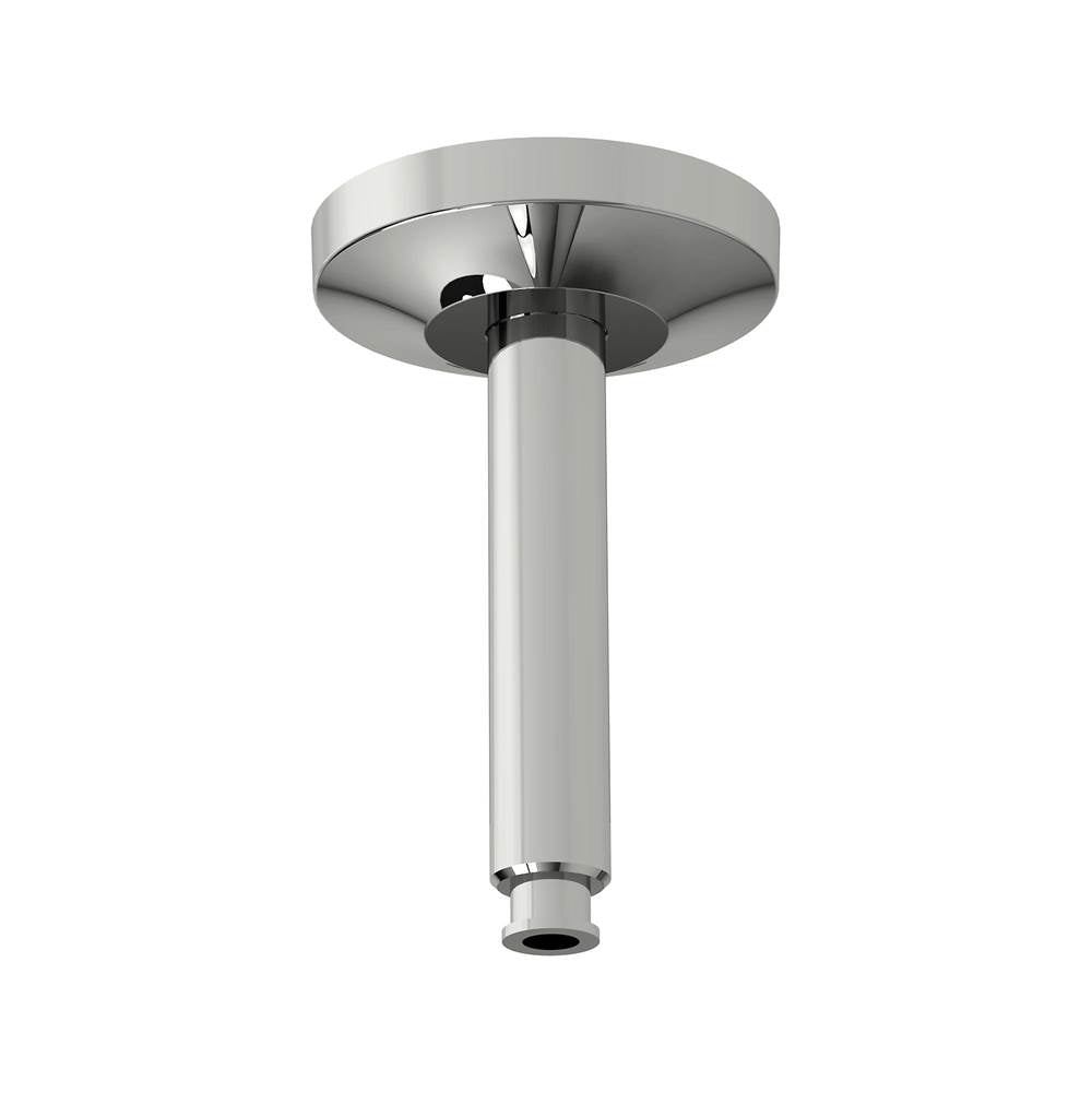 TOTO - 6'' Rain Shower Arm Ceiling-Mnt - Polished Nickel
