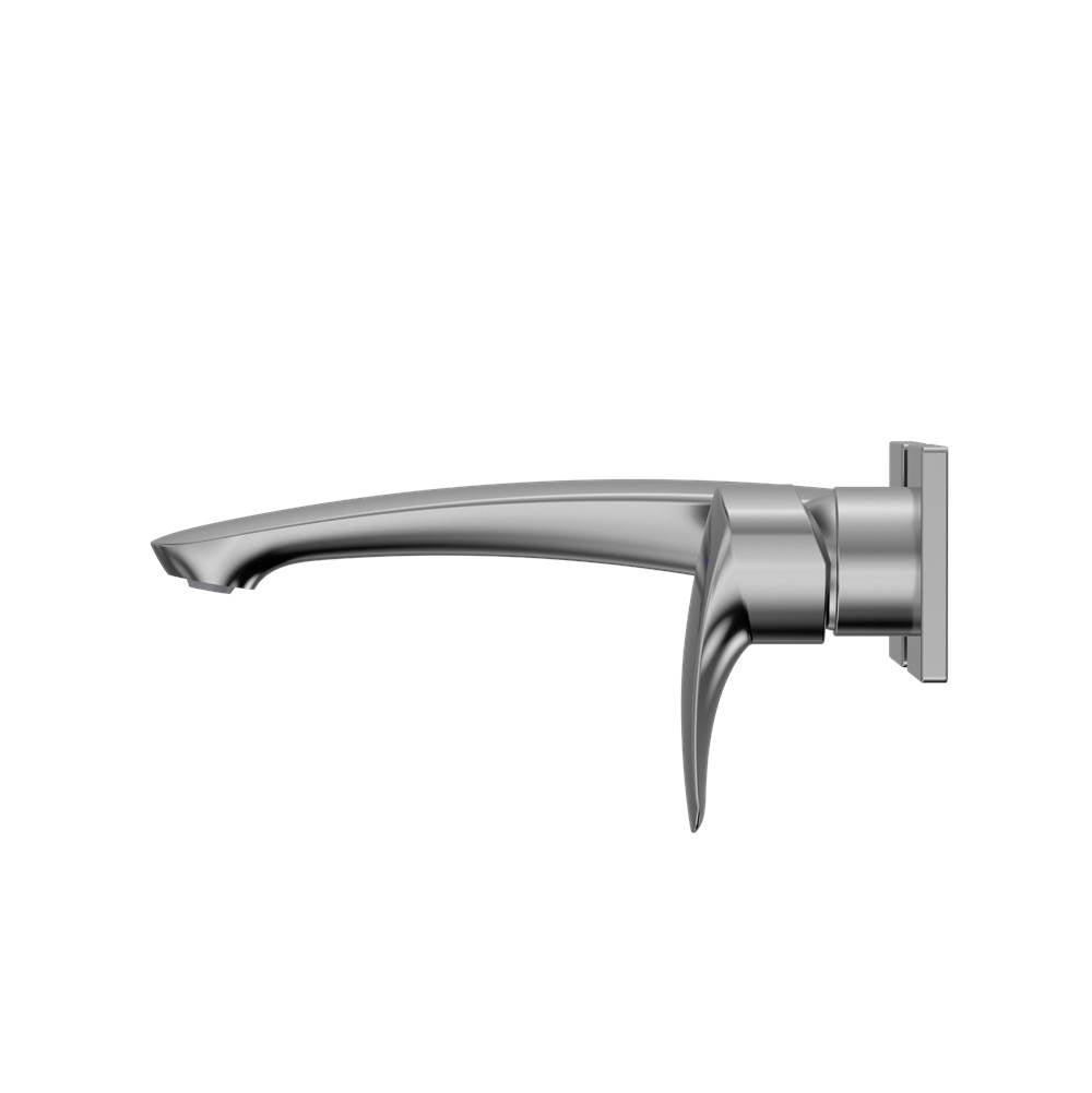 Toto Gm 1.2 Gpm Wall-Mount Single-Handle Long Bathroom Faucet With Comfort Glide Technology, Brushed Nickel