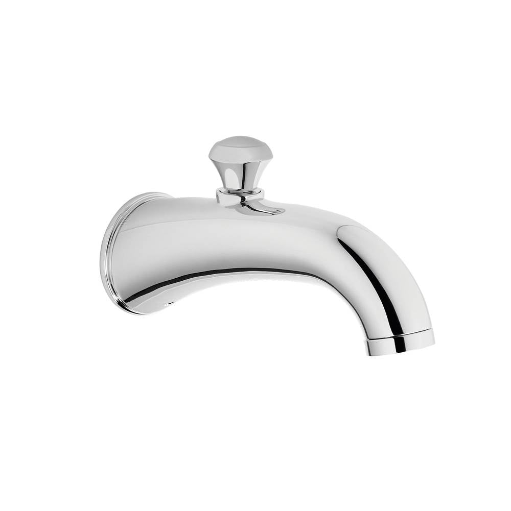 TOTO - Toto SilasE Wall Tub Spout With Diverter, Polished Chrome - Polished Chrome