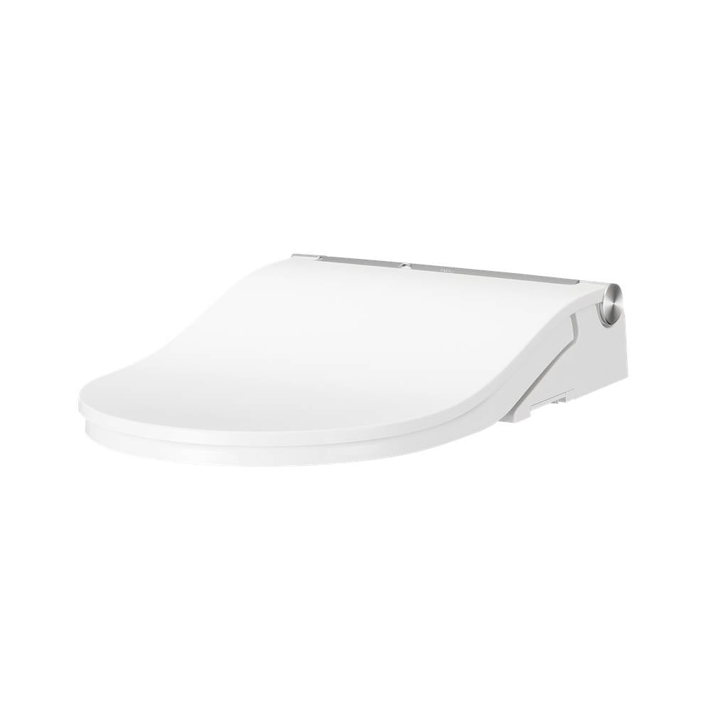 TOTO RW WASHLET+ Ready Electronic Bidet Toilet Seat with Auto Flush Ready Cotton White