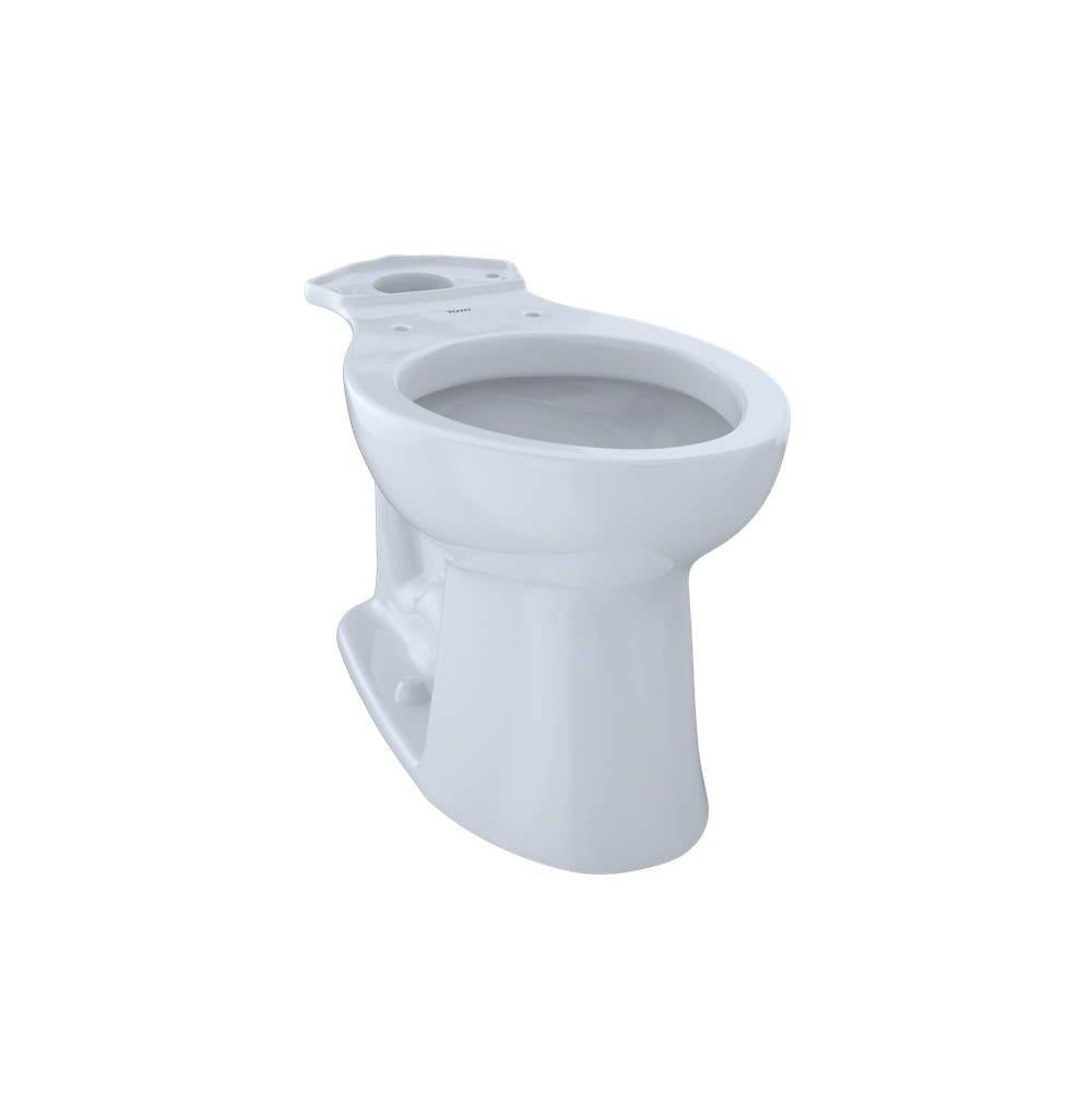 Toto EntradaE Universal Height Elongated Toilet Bowl, Cotton White