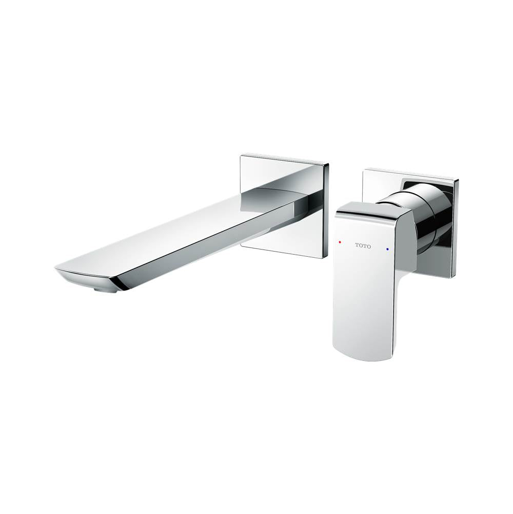 Toto Gr 1.2 Gpm Wall-Mount Single-Handle Bathroom Faucet With Comfort GlideE Technology, Brushed Nickel