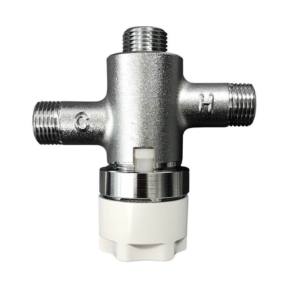 Toto Helix Ecopower 0.35 Gpm Electronic Touchless Sensor Bathroom Faucet With Thermostatic Mixing Valve, Polished Chrome