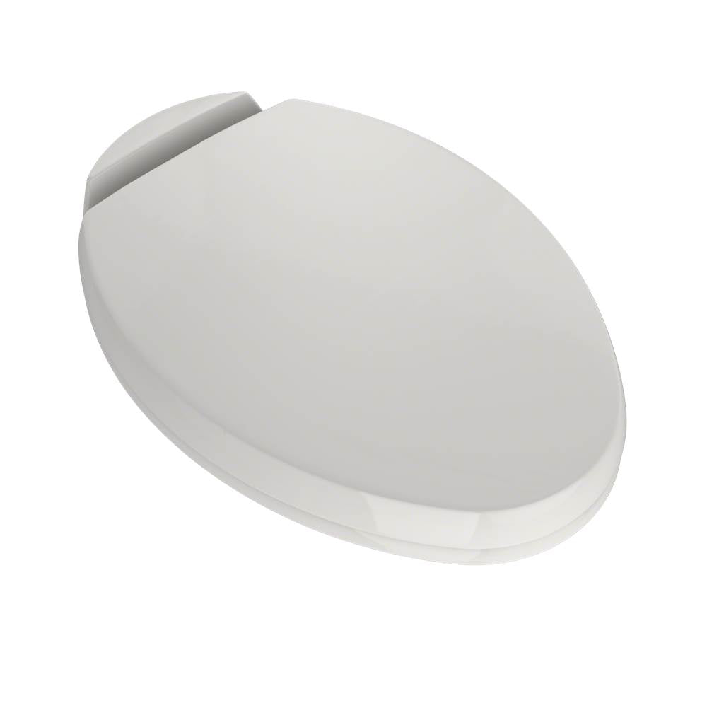 TOTO Oval SoftClose Slow Close Elongated Toilet Seat and Lid, Cotton White