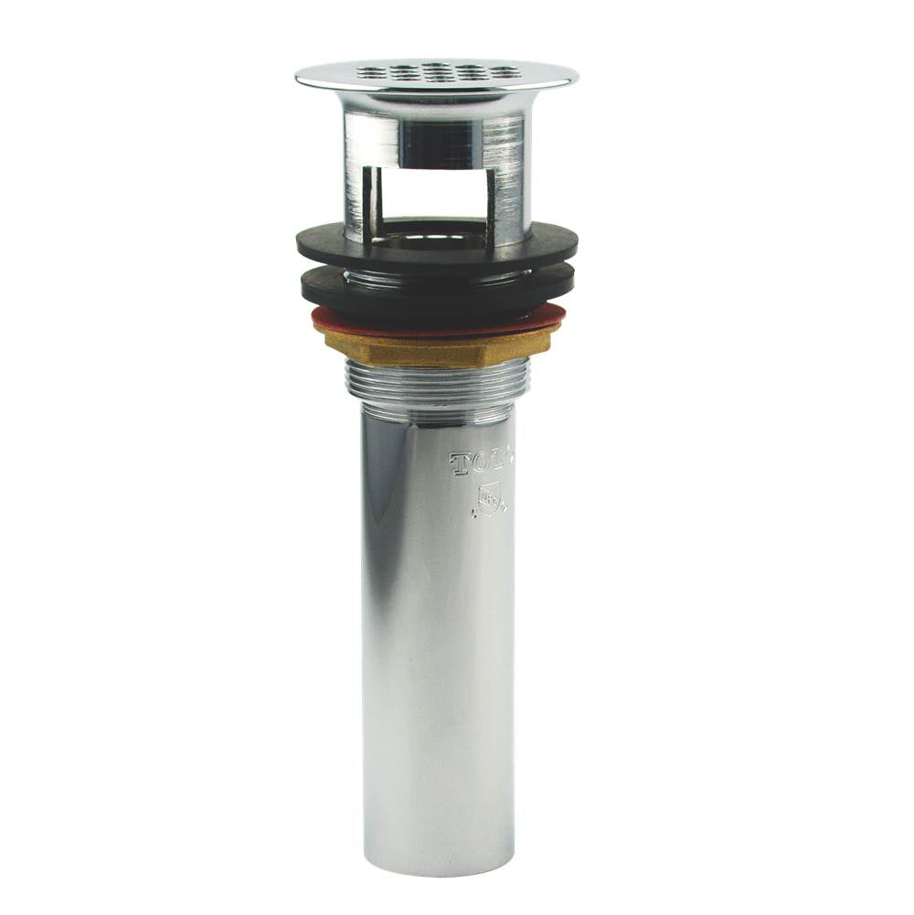 TOTO - Grid Drain With 1-1/2 Inch Opening And 4 Inch Tailpiece, Polished Chrome - Polished Chrome