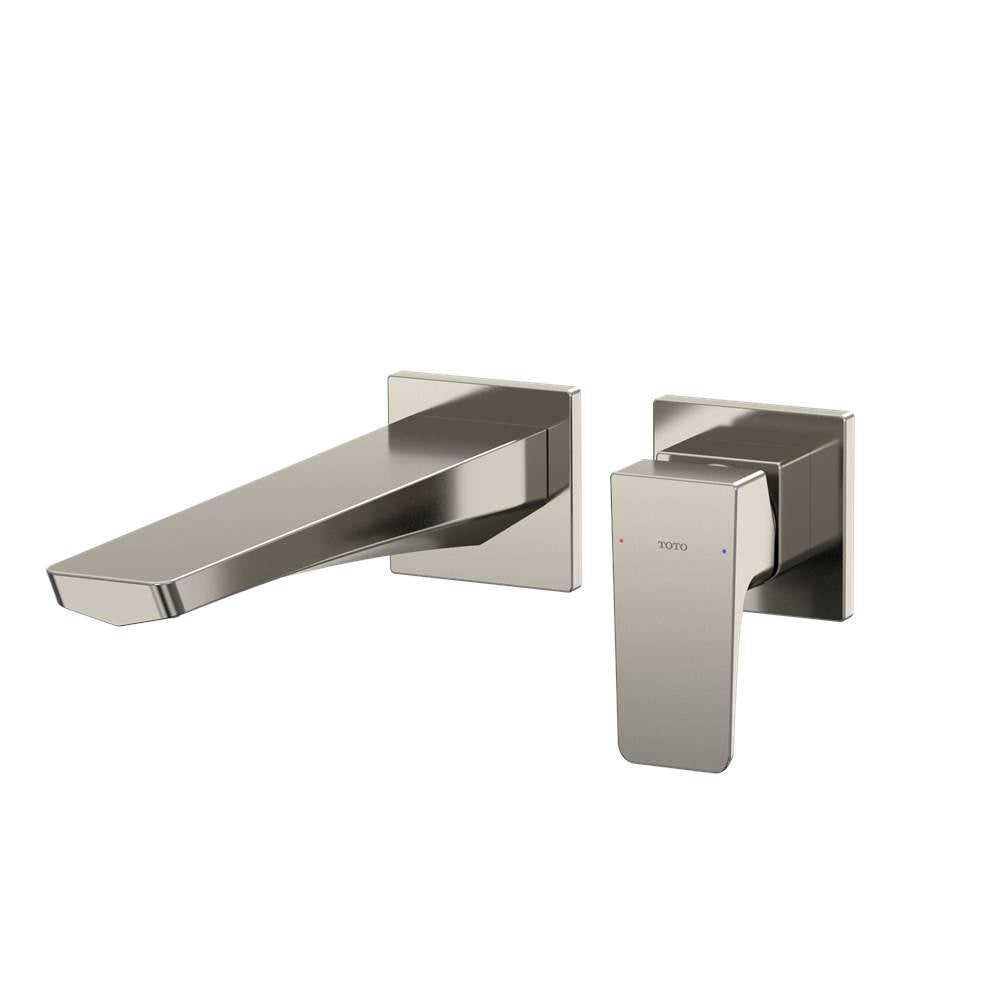 Toto Ge 1.2 Gpm Wall-Mount Single-Handle Long Bathroom Faucet With Comfort Glide Technology, Brushed Nickel