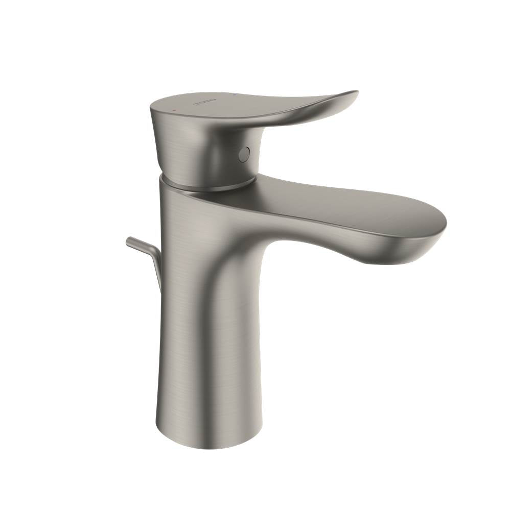 Toto Go Series 1.2 Gpm Single Handle Bathroom Sink Faucet With Comfort Glide Technology And Drain Assembly, Brushed Nickel