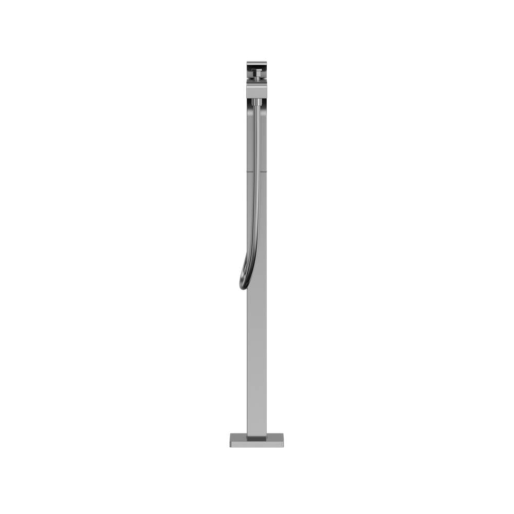 Toto Gc Single-Handle Free Standing Tub Filler With Handshower, Brushed Nickel