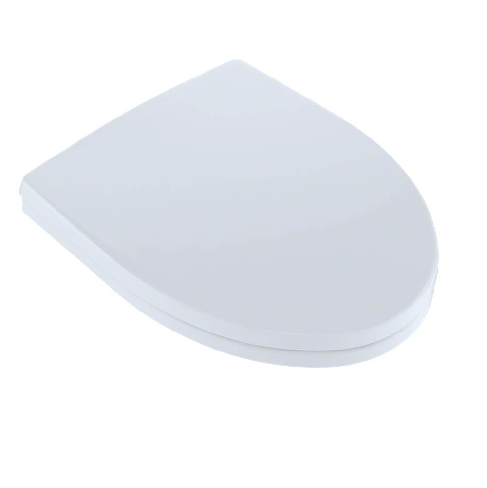 TOTO Soir1/2e SoftClose Slow Close Elongated Toilet Seat and Lid, Cotton White