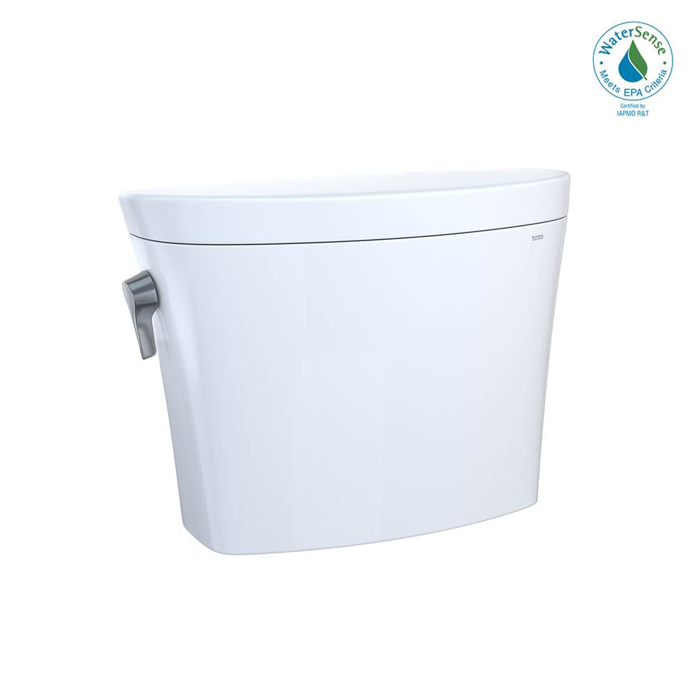 TOTO - Toto Aquia Iv Arc Dual Flush 1.28 And 0.9 Gpf Toilet Tank Only With Washlet+ Auto Flush Compatibility, Cotton White - Cotton White