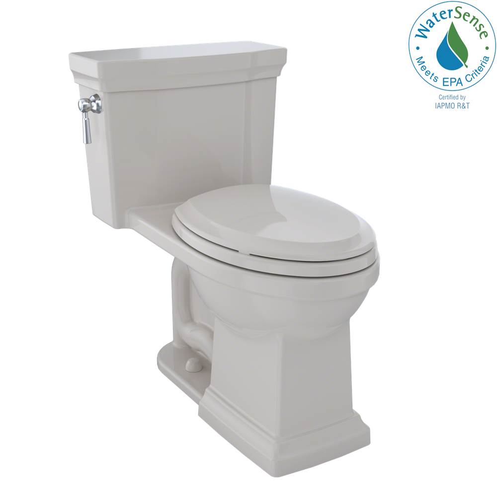 TOTO - TOTO Promenade II 1G One-Piece Elongated 1.0 GPF Universal Height Toilet with CEFIONTECT, Sedona Beige - Sedona Beige