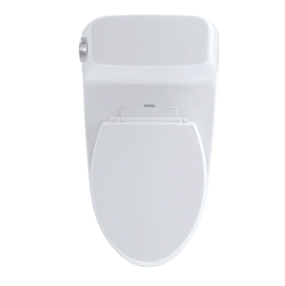 TOTO Eco UltraMax One-Piece Elongated 1.28 GPF Toilet with CEFIONTECT, Cotton White