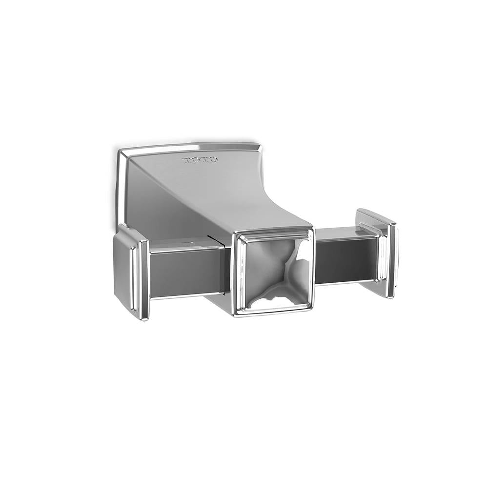 TOTO - Double Robe Hook Trad B - Brushed Nickel