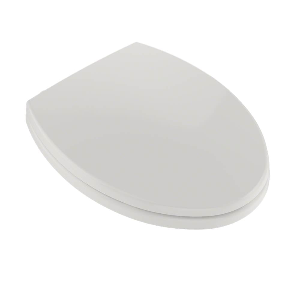 TOTO SoftClose Slow Close Elongated Toilet Seat and Lid, Cotton White